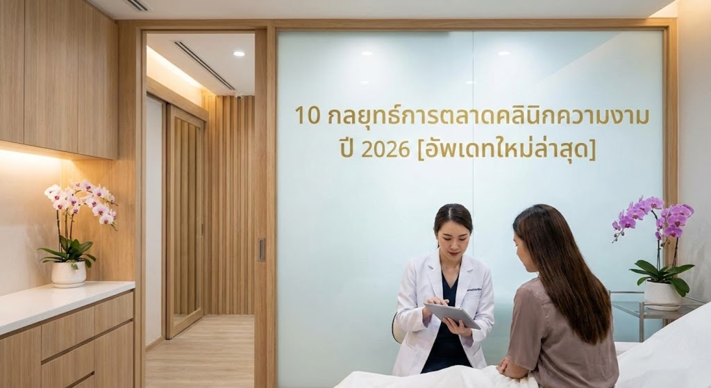 กลยุทธ์การตลาดคลินิกความงาม ปี 2026